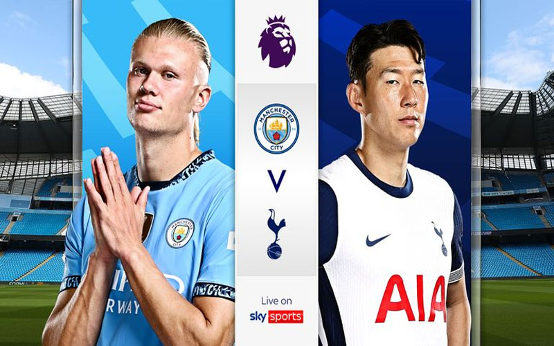 Sức mạnh và phong độ Manchester City vs Tottenham